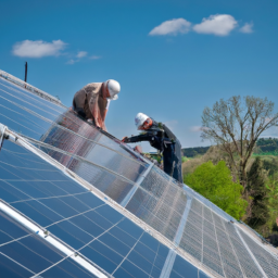 Intégration esthétique des panneaux photovoltaïques dans les bâtiments commerciaux Decines-Charpieu